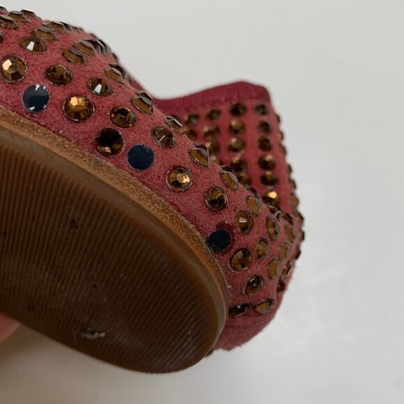 Tory Burch Gemstone Leather Ballet Flats - Picture 6 of 9